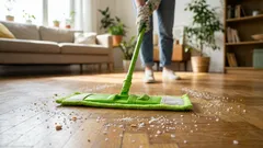 Comecei a limpar o chão com água salgada — toda a família percebeu a diferença