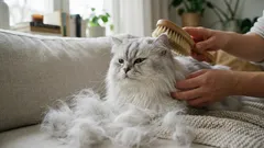 Tempestade fofa: como lidar com a queda sazonal de pelos em cães e gatos