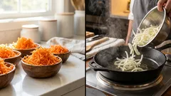 Por que você não deve fritar cebolas e cenouras juntas: o que acontece se você cozinhar dessa maneira