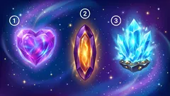 Teste dos 3 cristais: uma escolha simples que pode mostrar o seu equilíbrio interior