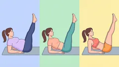 Pernas para cima: 3 exercícios fáceis que ajudam a sentir-se mais jovem e a manter a boa forma