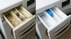 Como limpar a gaveta da máquina de lavar: maneira fácil de remover resíduos difíceis